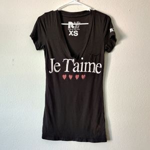 Rebel Yell Je Taime Tee